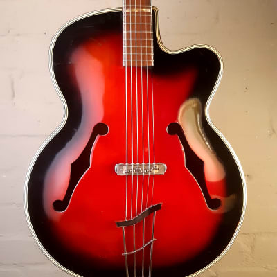 C1960 Hoyer Jazzstar, solid top Archtop image 2