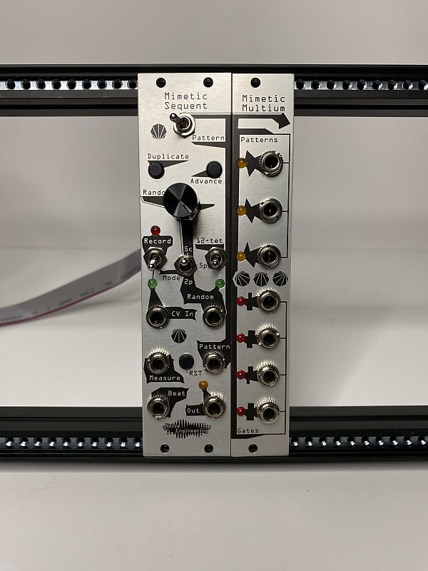 Noise Engineering Mimetic Sequent / Mimetic Multium CV recorder and  randomizer - silver