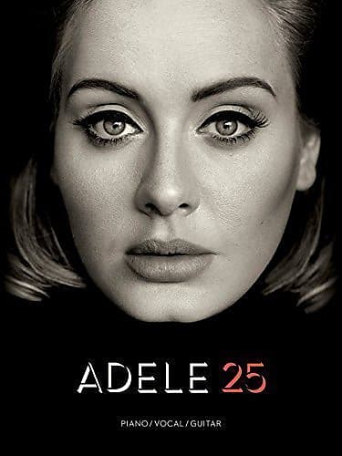 Adele 25 - Piano/Vocal/Guitar Book Sheet Music Songbook image 1