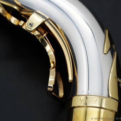 Yanagisawa Kz Series AKz3 Silver neck for Alto saxophone Clear-Lacquer Finish image 5