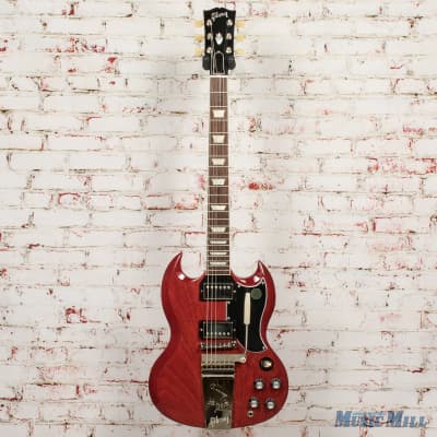 Gibson SG Standard '61 Maestro Vibrola Electric Guitar Vintage Cherry image 2