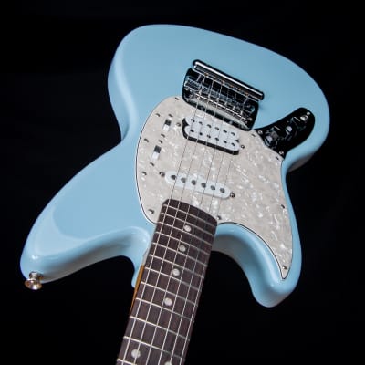 Fender Kurt Cobain Jag-Stang Left-Hand - Rosewood, Sonic Blue SN MX21548899 image 6