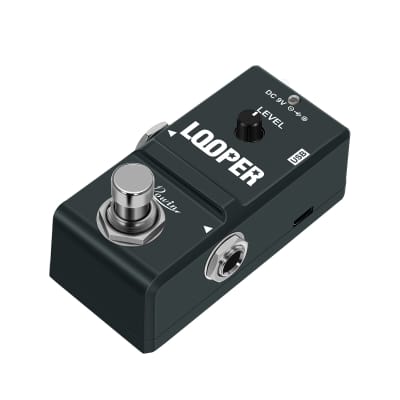 Rowin Looper Nano Electric Guitar Effect Pedal 10 Minutes of Looping Unlimited Overdubs + USB Cable image 3