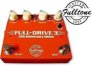Fulltone Custom Shop Fulldrive 3 FD-3  Orange image 1