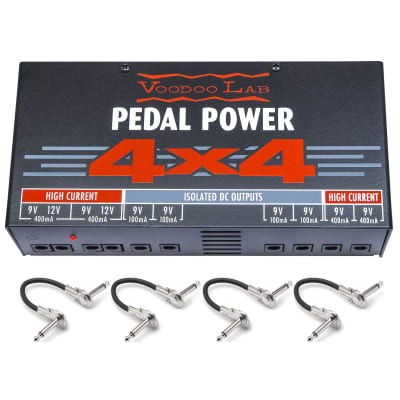 ギター Voodoo Lab Pedal Power 4x4 Voodoo Lab Pedal Power 2 PLUS 8-output Isolated Guitar Pedal