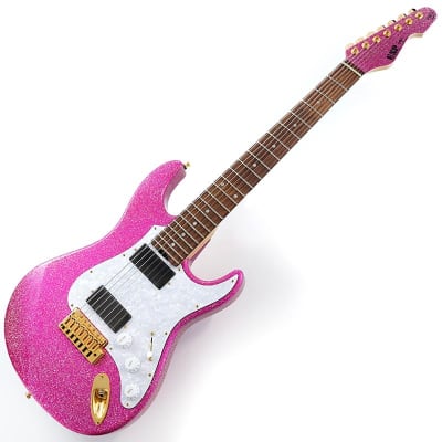 ESP SNAPPER-7 Ohmura Custom [Takayoshi Ohmura Model] (Twinkle Pink) -Made in Japan- image 2