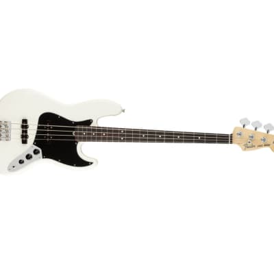 Used Fender American Performer Jazz Bass - Arctic White w/ Rosewood FB image 4