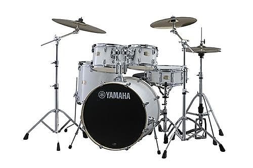 Yamaha Stage Custom Birch 5-Piece Shell Pack - Pure White (Used/Mint) image 1