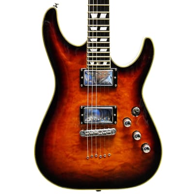 Schecter C-1 Customer Electric Guitar in 3-Tone SunBurst
