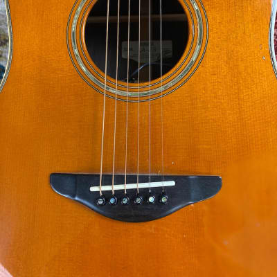 Yamaha LA-28 handmade acoustic guitar | Reverb