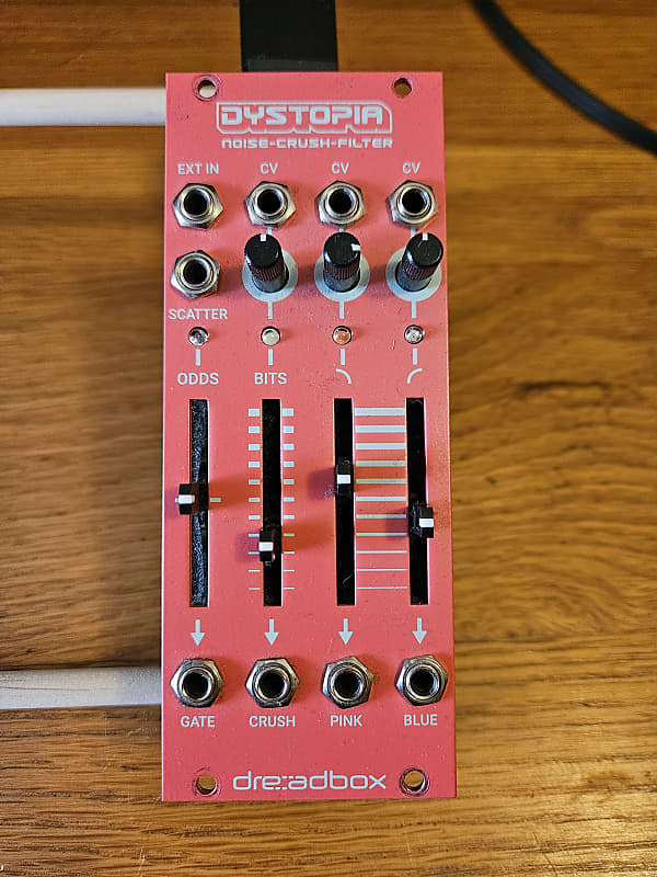 Dreadbox Dystopia ノイズ ビットクラッシャー フィルター Dreadbox Dystopia Noise-Crush-Filter 2019 - Present - Red | Reverb