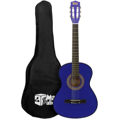 Mad About MA-CG02 Classical Guitar, 3/4 Size, Blue for sale