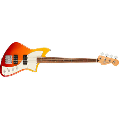Fender Player Plus Active Meteora Bass Guitar PF Tequila Sunrise - MIM 0147393387 image 1