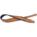 Stagg SPFL-40-HON Adjustable Padded Leather Style Guitar Strap Honey