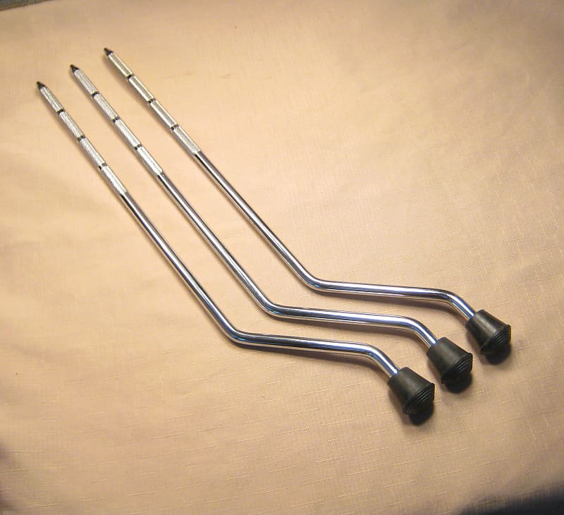 Tama Rockstar Floor Tom Drum Legs, Set of 3 Lot 7807 Reverb