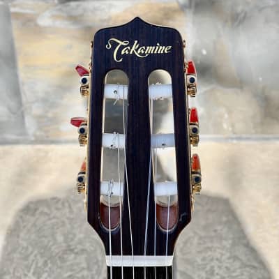 Used Takamine NPT-110(n) Nylon Acoustic Guitar with Hardcase image 4