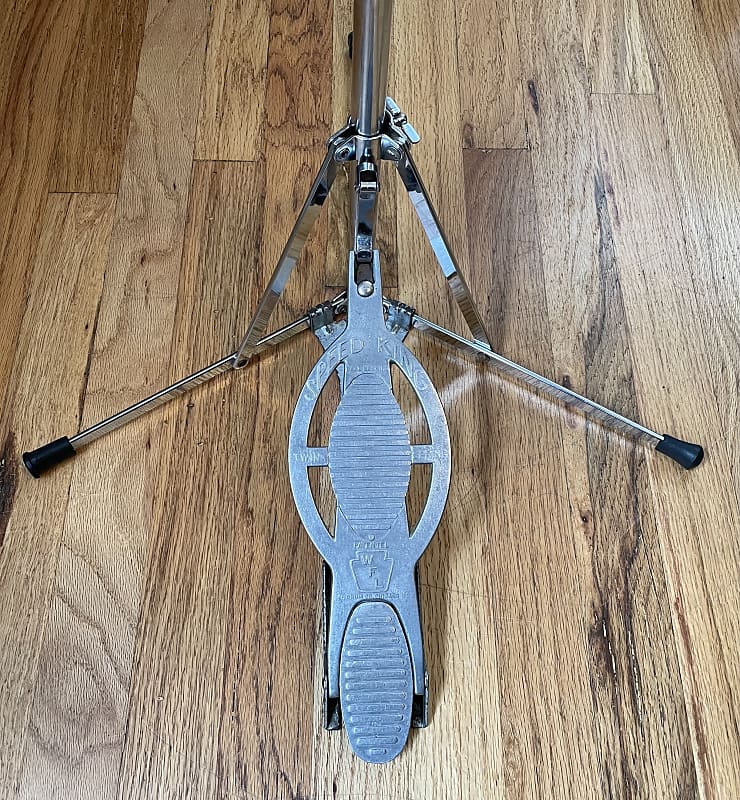 Exc. Cond. Ringo 1121 w/ Clutch WFL Ludwig Speed King Hi Reverb