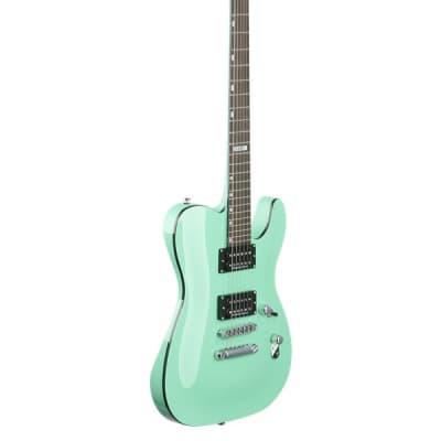 ESP LTD Eclipse '87 NT Electric Guitar Turquoise image 8