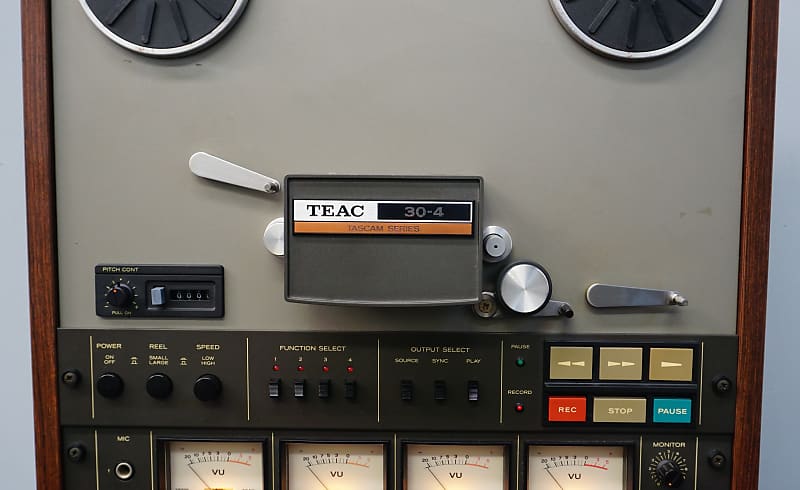 Teac Tascam Series 30 34 & 38 reel tape recorder in the Reel2ReelTexas.com  vintage recording collection