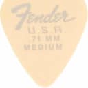 Fender 351 Dura-Tone .71 12-Pack, Olympic White Guitar Picks