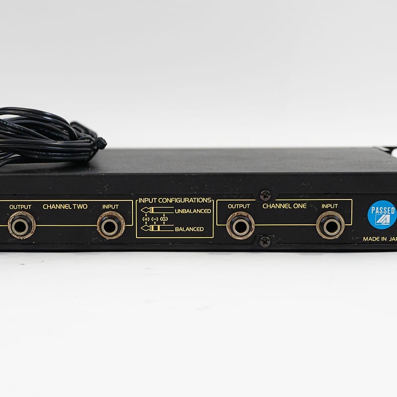 Maxon GE1500 Dual 2/3 Octave 2-Channel Equalizer / EQ