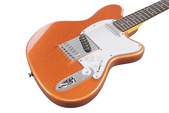 Ibanez Yvette Young Signature YY20 Electric Guitar - Orange Cream Sparkle