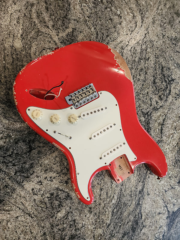 Mjt Vts Loaded Body Fiesta Red Reverb 0022