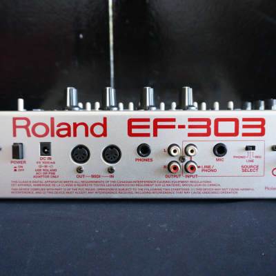 Roland EF-303 Groove Effects Portable DJ Unit Real Time Step Value Modulation image 8