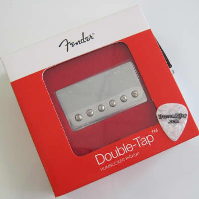 Fender USA Double-Tap Humbucker Pickup with Chrome Cover 0992280100 image 4