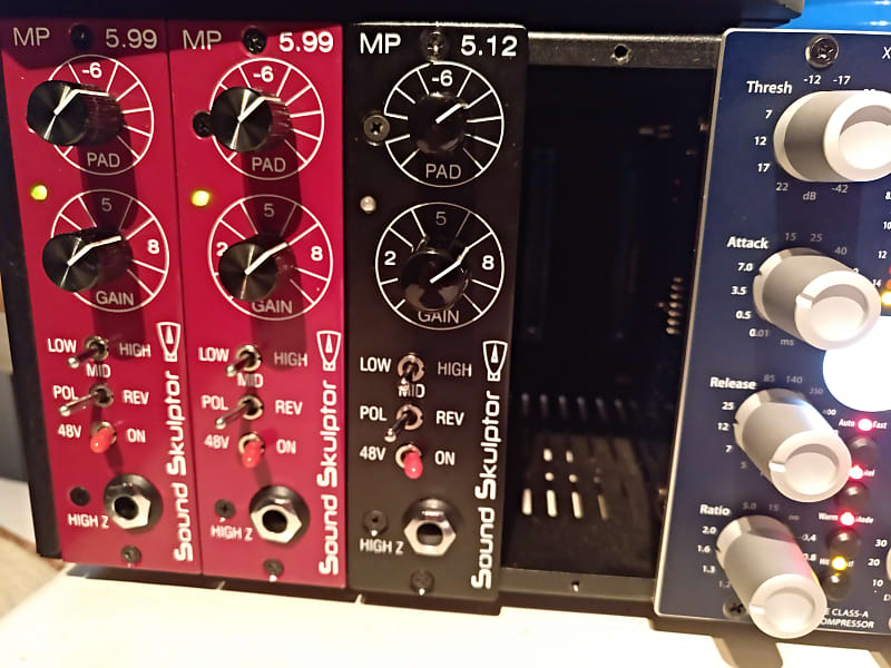 Sound Skulptor MP 5.12 Preamp mic/line serie 500 Reverb