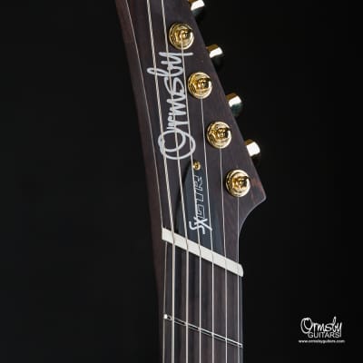 Ormsby SX GTR 6 string Multiscale 10th Anniversary 2019 Platinum Pearl Gloss image 11