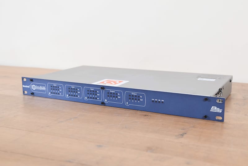 BSS London BLU100 Pro Audio Digital Signal Processor (church Reverb