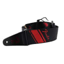 Fender 2 Inch Competition Stripe Strap Ruby