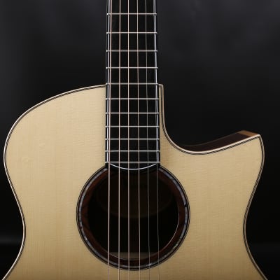 Avian Songbird Deluxe 5A Natural All-solid Handcrafted Indian Rosewood Acoustic Guitar image 9