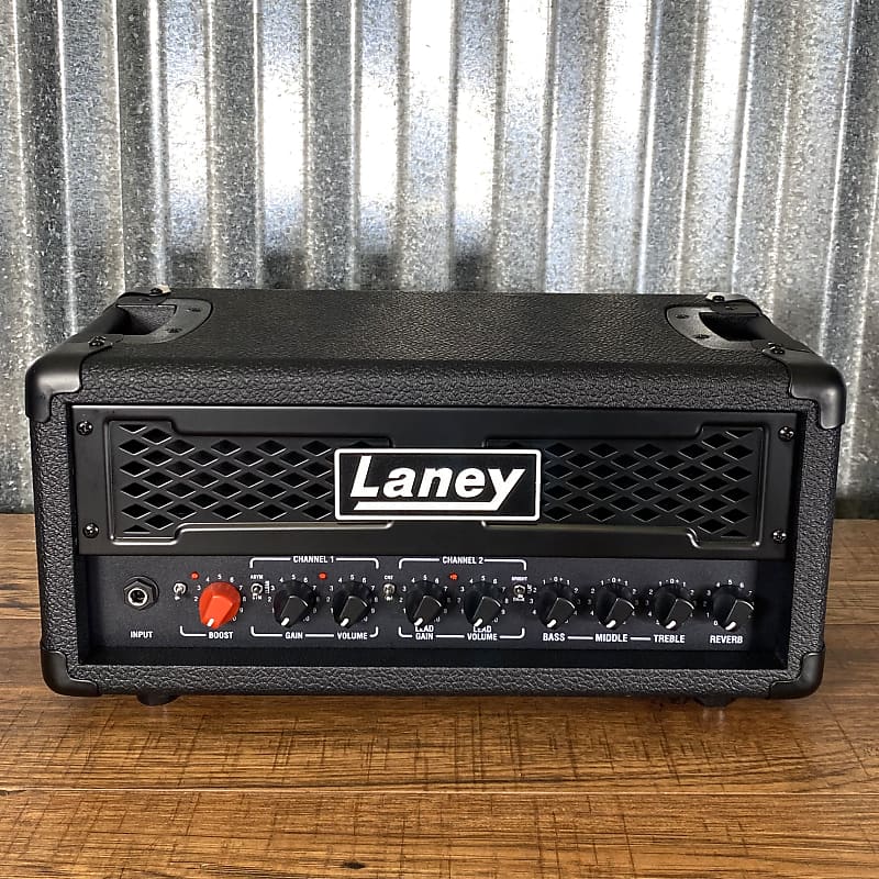 Laney IRFDUALTOP 60 Watt Dual Channel Guitar Amplifier Head Reverb