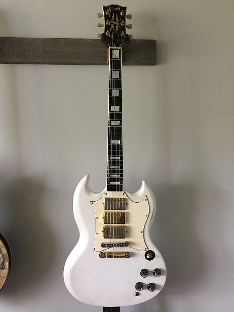 1968 Gibson SG Les Paul Custom Polaris White