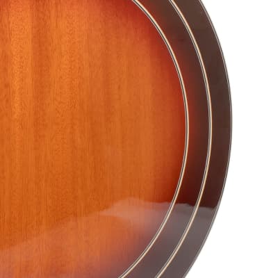Gold Tone OB-2AT Mastertone Mahogany Neck Archtop Bowtie Banjo with Hard Case image 6