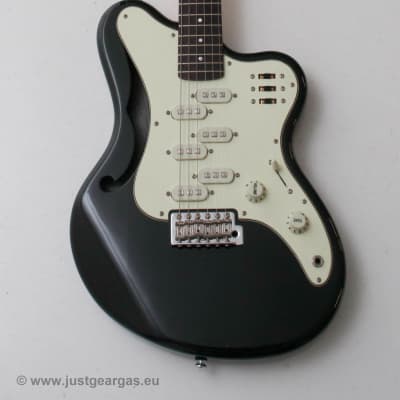 Italia Imola Semi Hollow guitar , MIK w/ original Gigbag - 6 pickups, Ampeg inspired image 8