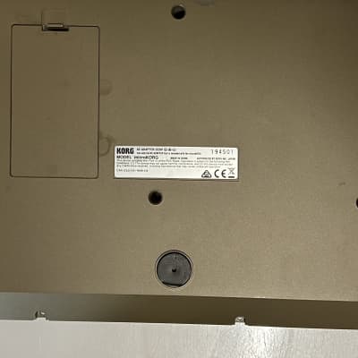 Korg MicroKORG back panel