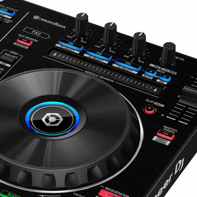 Pioneer DJ DDJ-SR2 Portable 2-Channel Controller for Serato DJ. With KRK ROKIT  RP8G3 Studio Monitor Pair and Cables Bunddle. image 14