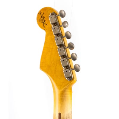 Fender Custom Shop 1957 Stratocaster Heavy Relic, Lark Guitars Custom Run -  2 Tone Sunburst (961) image 19