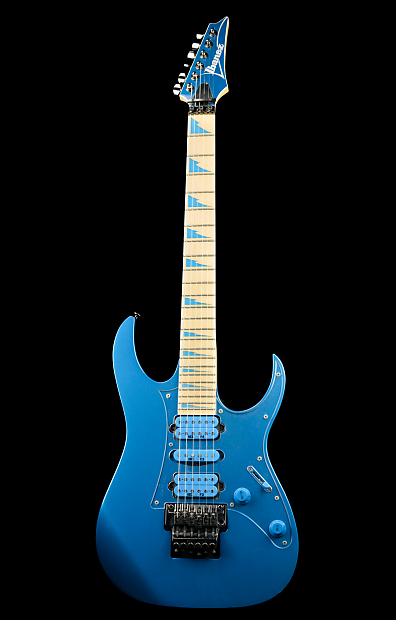 ギター Ibanez RG770DX Laser Blue Reissue Ibanez RG770DX Laser Blue - Mint Condition | Reverb