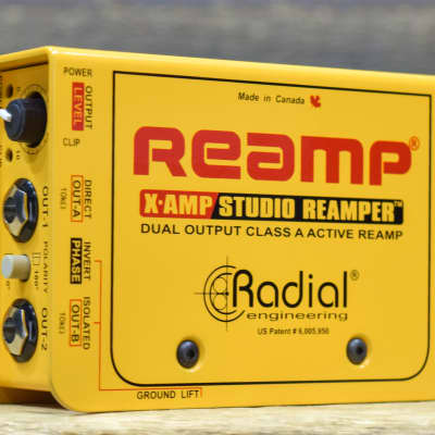 Radial Engineering X-Amp Studio Reamper Dual Output Class A Active Reamp image 3