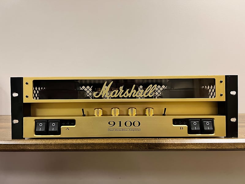 Marshall 9100 Rackmount Stereo Power Amp 5881