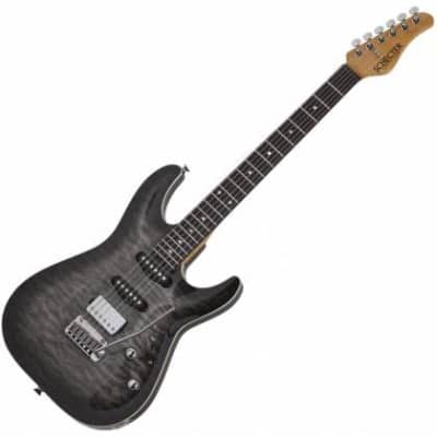 Schecter California Classic Made in Japan, Charcoal Burst, Mint Condition w/ Case, Free Shipping, Authorized Dealer image 2