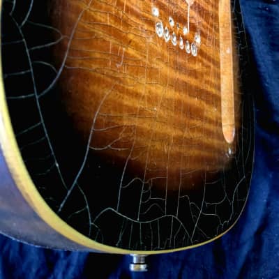 Mahogany Telecaster Body Relic Aged image 6
