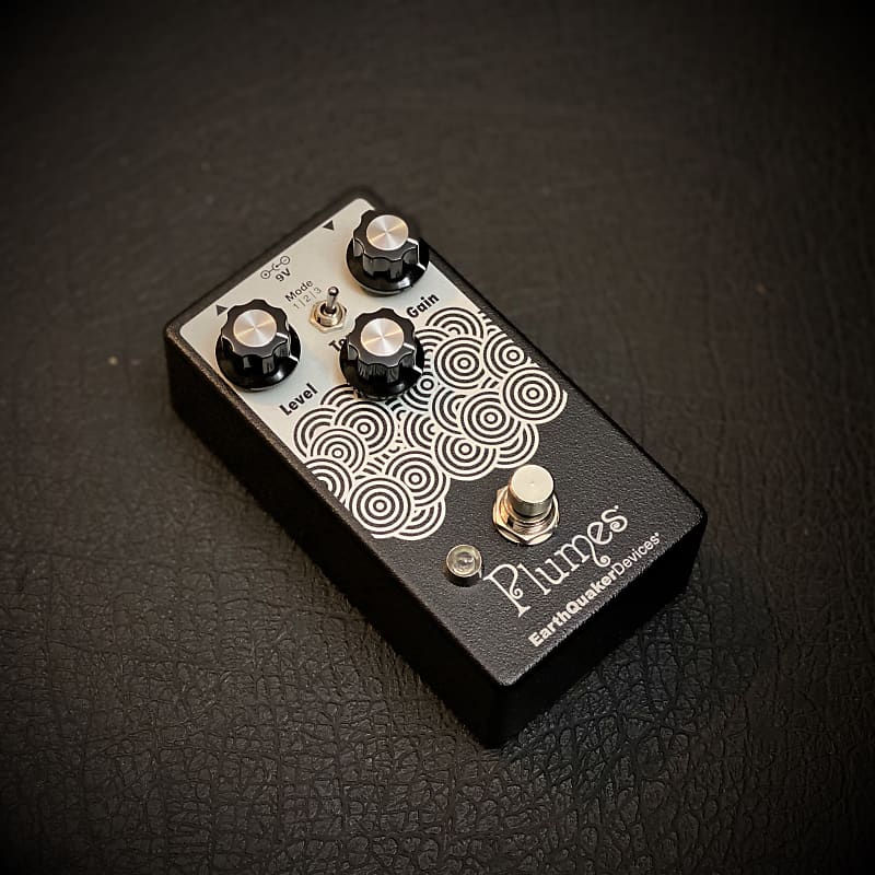 EarthQuaker Devices Plumes Limited Black Textured