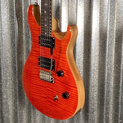 PRS Paul Reed Smith SE CE 24 Blood Orange Guitar & Bag #6181 image 6