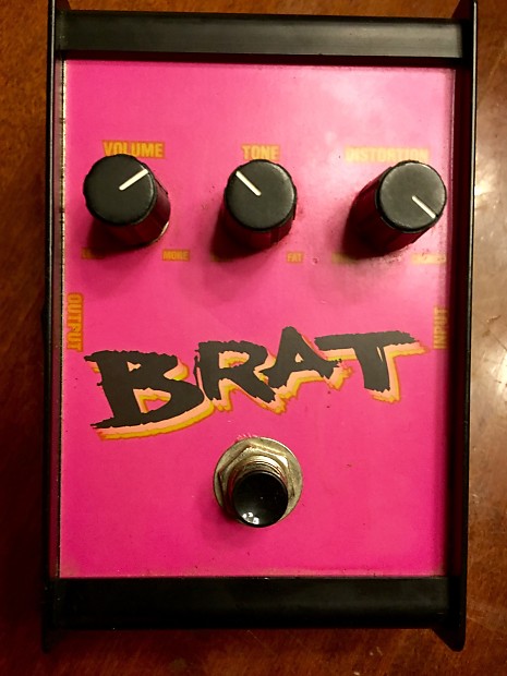 激安通販特集！ RARE pedal distortion/fuzz BRAT ProCo all in made original ギター