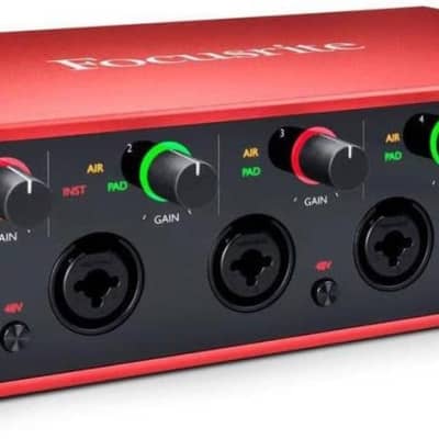 Focusrite SCAR18I83G - Interfaz de audio Scarlett 18i8 USB - Avacab